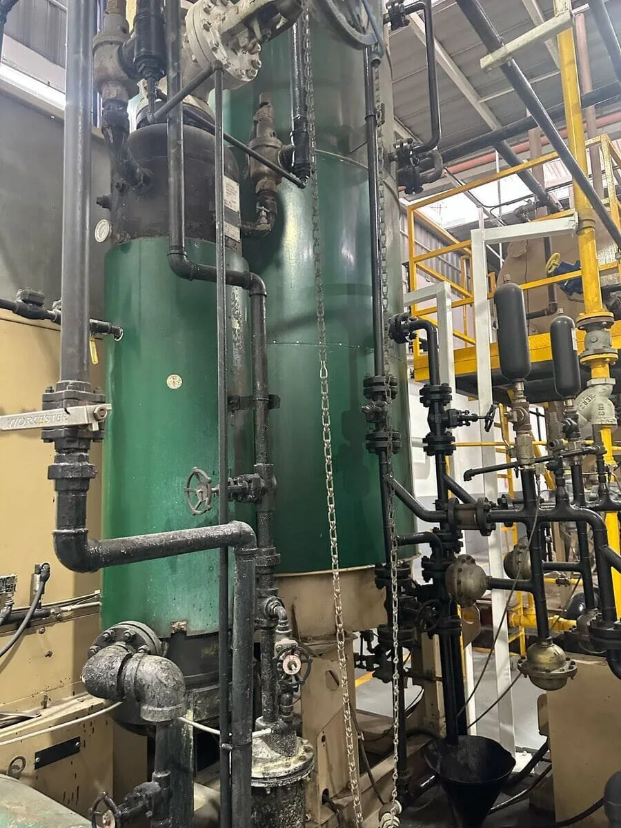 Instalación de calderas industriales